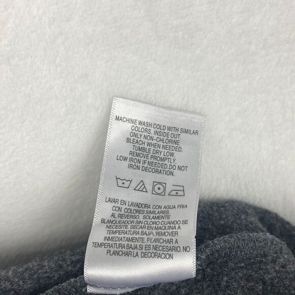 Disney Mickey Mouse Sweater Womens Small Gray Hoodie Sweatshirt Pullover - Picture 8 of 8